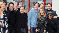 The cast and director of The Hateful Eight | Image via Getty